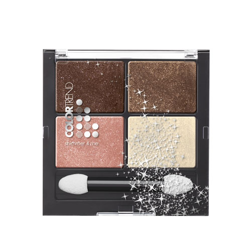 Unbranded color trend shimmer 4 me eyeshadow quad