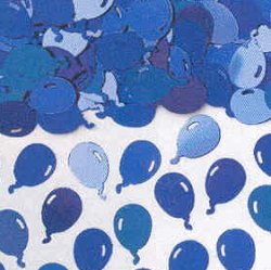 Confetti - Balloons - Blue metallic - 14g