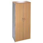 Contemporary Designed 1790mm High Cupboard- Beech