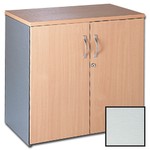 Contemporary Designed 740mm High Cupboard-Light Grey