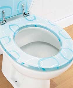 Contemporary Squares 2 Piece Toilet Seat