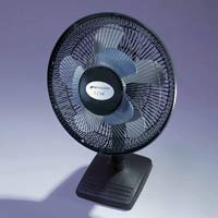 Cool 2-Cool Desk Fan Dark Grey 30cm