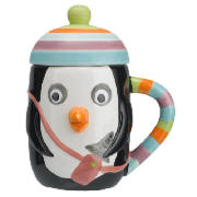 Unbranded Cool wonderland winter warmerPenguin mug