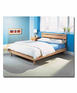 Copenhagen Double Bed with Sprung Mattress