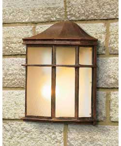 Coral Flush Half Lantern