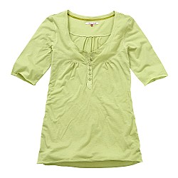 CORNFIELD GRANDAD TEE - Size(8) ; Colour(LIGHT AVOCADO)