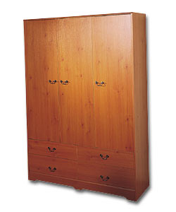 3 Three Door Wardrobe