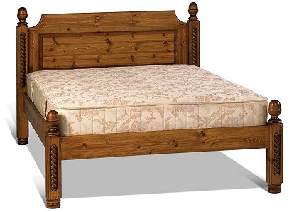 Cottage Low Footend Bed - Kingsize