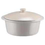 Unbranded Cream two tone Ceramic Stock pot