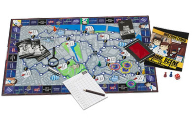 Unbranded Crime Scene - The Family Board Game