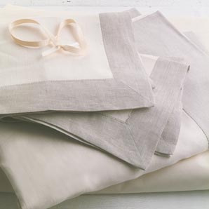 Cybele Pillowcase- Oxford- Cream/Natural