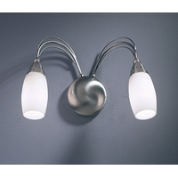 Unbranded DAARE0946 - 2 Light Satin Chrome Wall Light