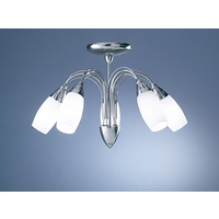 Unbranded DAARE5446 - 5 Light Satin Chrome Ceiling Light