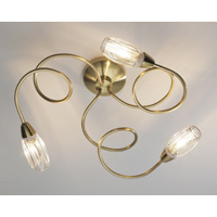 Unbranded DABUX5341 - Satin Brass Ceiling Light