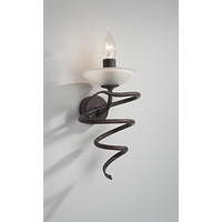 Unbranded DACAS07 - 1 Light Rustic Bronze Wall Light