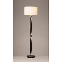 Unbranded DACON4963 - Black Stone Floor Lamp