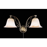 Unbranded DACW20ABP/GA5 - Antique Brass Wall Light