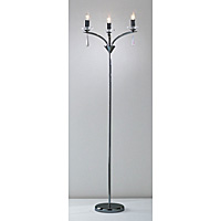 Unbranded DAHYP4967 - Black Chrome Floor Lamp