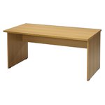 Danish Wood Veneer 160cm Desk and Keyboard Drawer