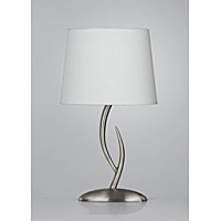 Unbranded DARELK4046 - Satin Chrome Table Lamp