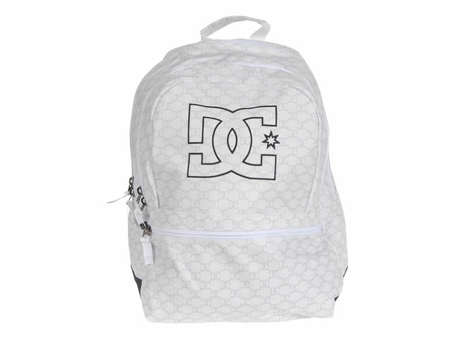 Unbranded DC Recess Rucksack White Monogram