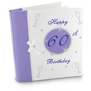 Unbranded Decorative 60th Birthday Photo Album