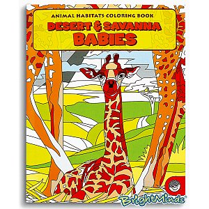 Colourful Habitats - Wonderfully detailed colouring books ideal for travel and relaxation. This seri