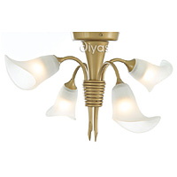 Unbranded DIIL10031 - Satin Gold Ceiling Light