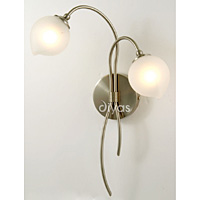 Unbranded DIIL10180 - Satin Chrome Wall Light