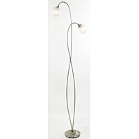 Unbranded DIIL10184 - Satin Chrome Floor Lamp