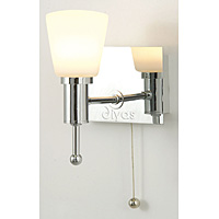 Unbranded DIIL20370 - Polished Chrome Bathroom Wall Light