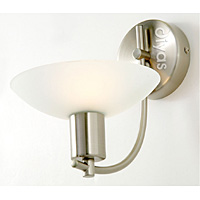 Unbranded DIIL20570 - Satin Nickel Wall Light