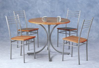 DINING SET CROSBY ROUND