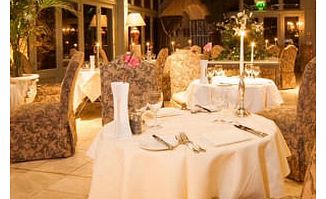 Unbranded Dinner for Two in The Garden Room Restaurant at