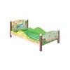Unbranded Dinosaur Junior Bedstead Hand Painted MDF