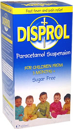 Disprol Paracetamol Suspension 100ml