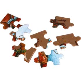 DIY Chocolate Jigsaw Puzzle