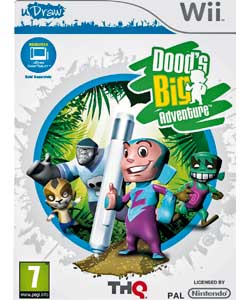 Unbranded Doods Big Adventure - Wii uDraw Game