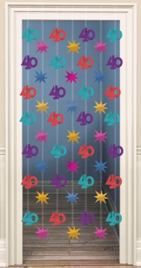 Unbranded Door Dangler - 40th Party