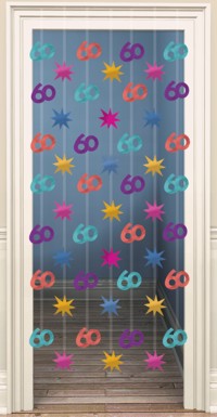 Unbranded Door Dangler - 60th Party