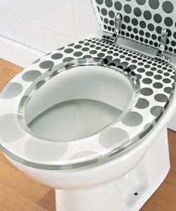 Dots 2 Piece Toilet Seat