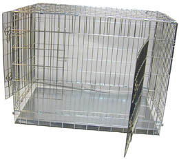 Double Door Folding Cage - Medium