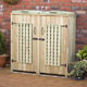 Unbranded Double Lattice Wheelie Bin Tidy