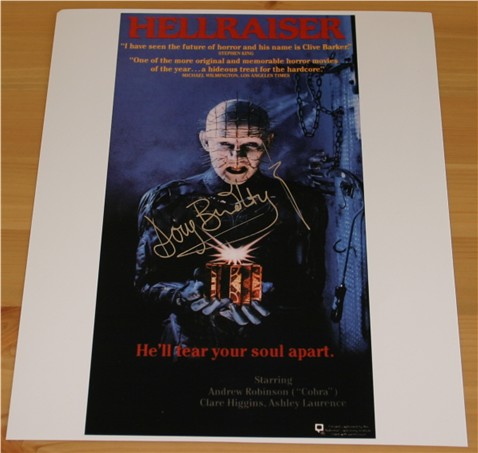 DOUG BRADLEY HELLRAISER 10 x 8 INCH PHOTO