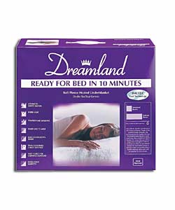 Dreamland Double Fleece Heated Underblanket Dual Controls