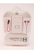 DS Lite Crystal Bundle Accessory Kit (Pink)