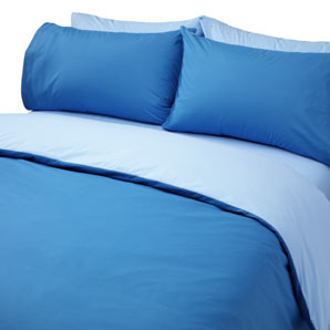 Duet Duvet Cover- Superking-Size- Sky/Azure