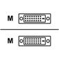 DVI Flat Panel Replacement Cable Male to Male 3M