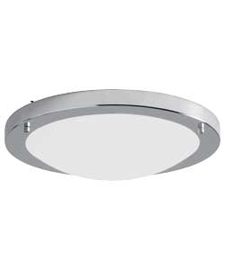 Unbranded E-Save Chrome Bathroom Flush Ceiling Light