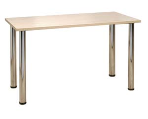 Unbranded Ealing rectangular tubular tables